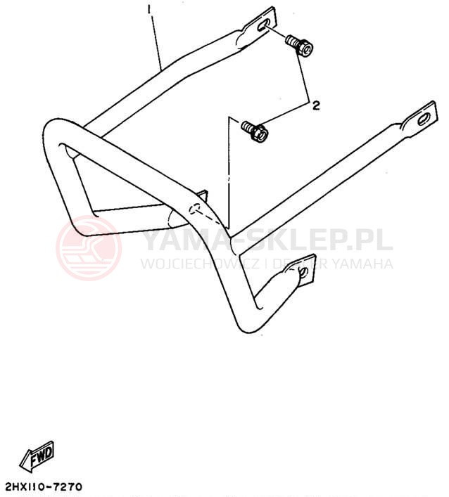 Schemat "gmole" do Yamaha BADGER YFM80G