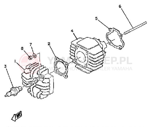 Schemat "cylinder" do Yamaha QT502G/QT50