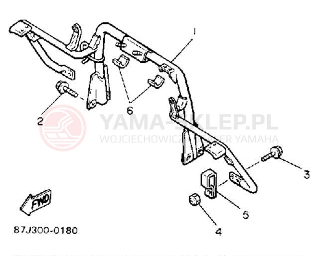 Schemat "STEERING GATE" do Yamaha PHAZER II ST PZ480STT