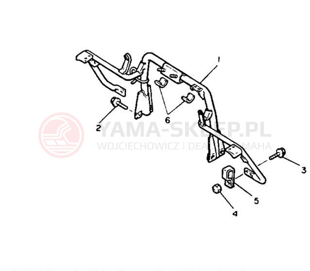 Schemat "STEERING GATE" do Yamaha PHAZER II PZ480U