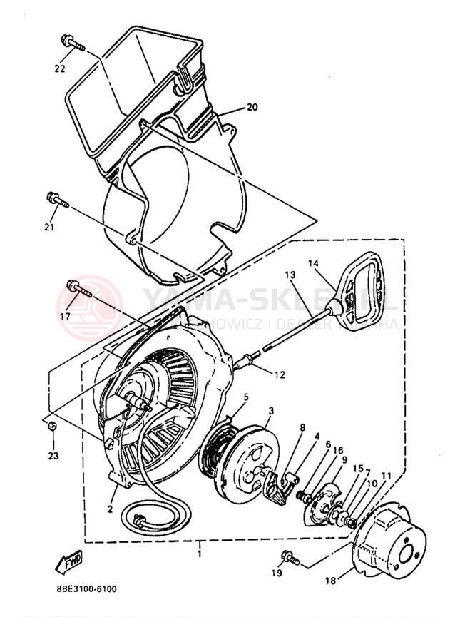 Schemat "rozrusznik" do Yamaha OVATION LE CS340EB