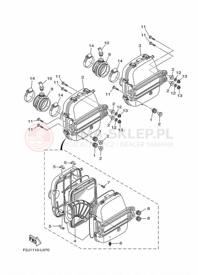 Schemat "Wtrysk paliwa" do Yamaha 212X XAT1800AP/XAT1800BP