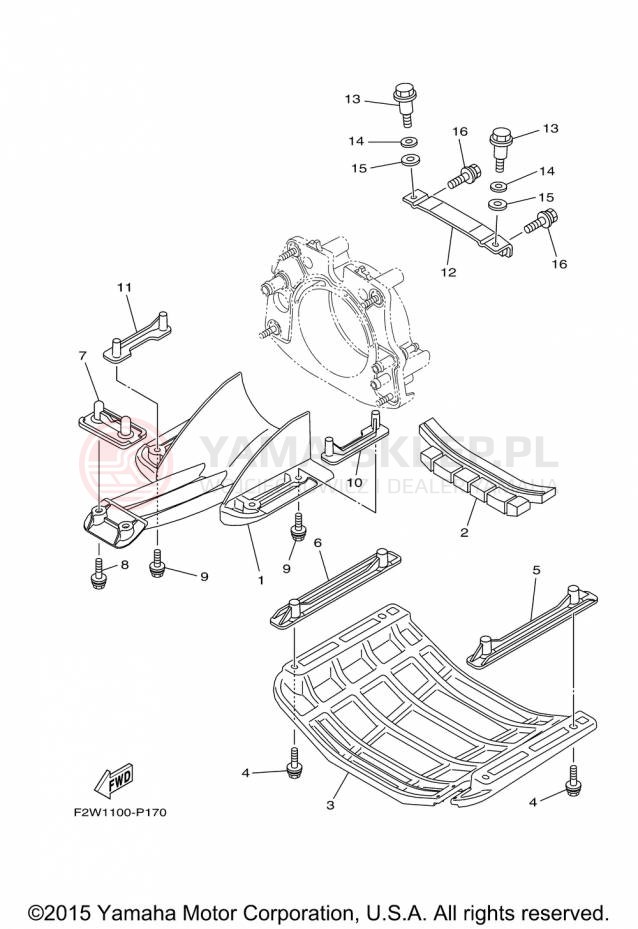Schemat "JET UNIT" do Yamaha VXR VX1800A-P