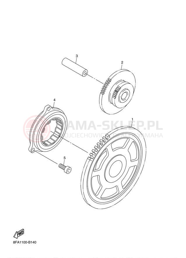Schemat "rozrusznik" do Yamaha APEX RTX RX10RTL