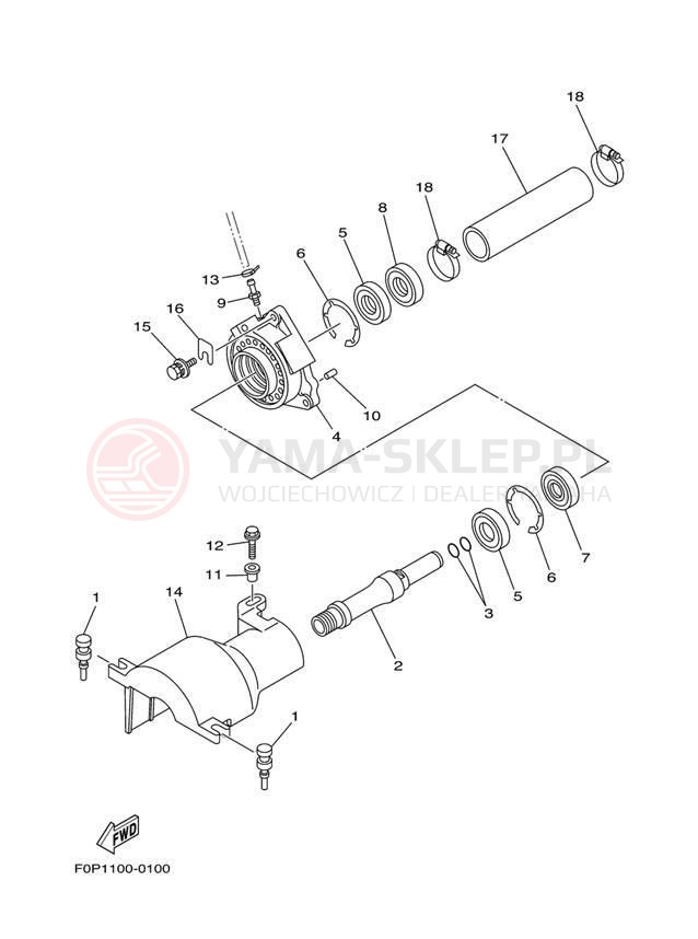Schemat "JET UNIT" do Yamaha XL800 XA800Y
