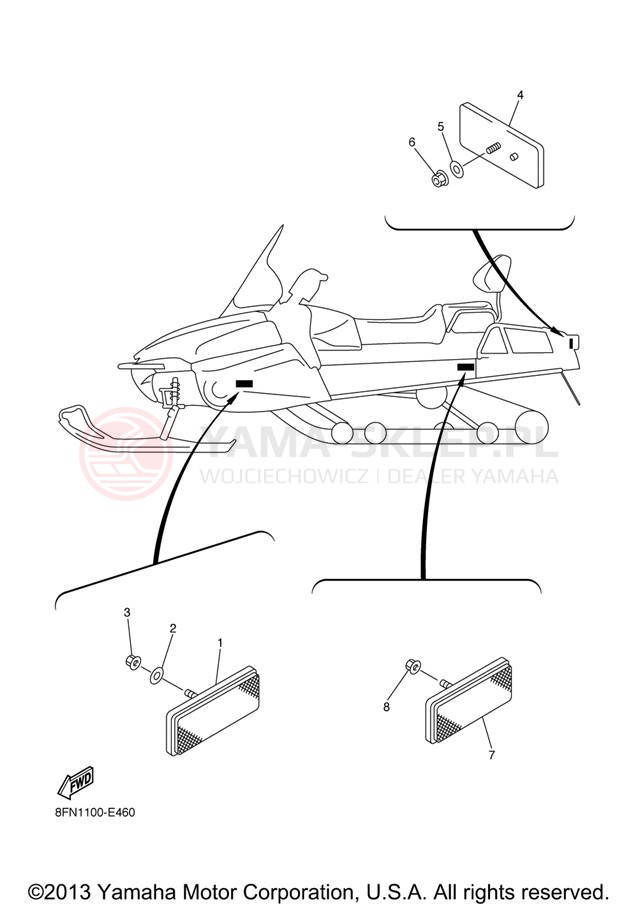 Schemat "układ elektryczny" do Yamaha RS VIKING PROFESSIONAL VK10XR