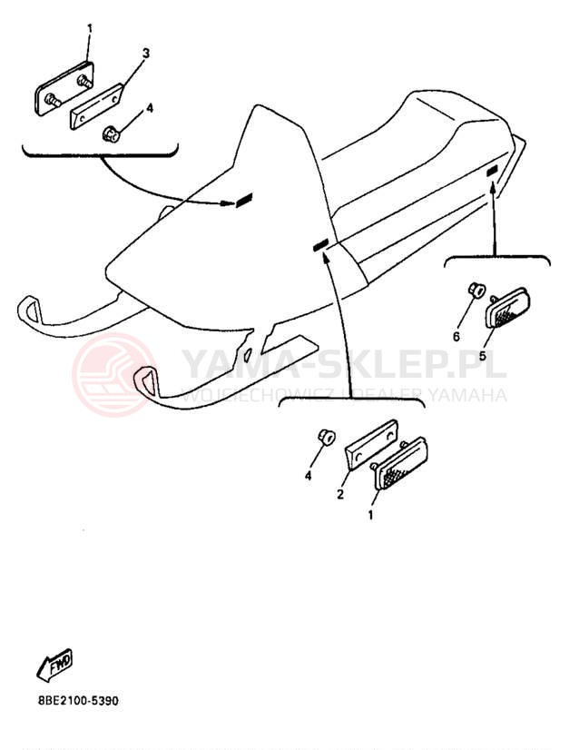 Schemat "układ elektryczny" do Yamaha OVATION LE CS340EB
