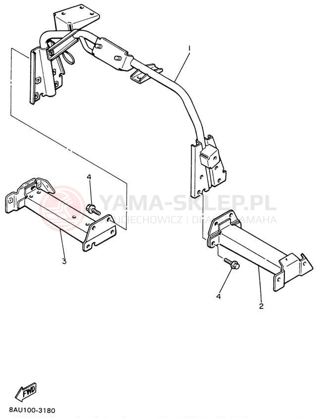 Schemat "STEERING GATE" do Yamaha VK540 II VK540EW