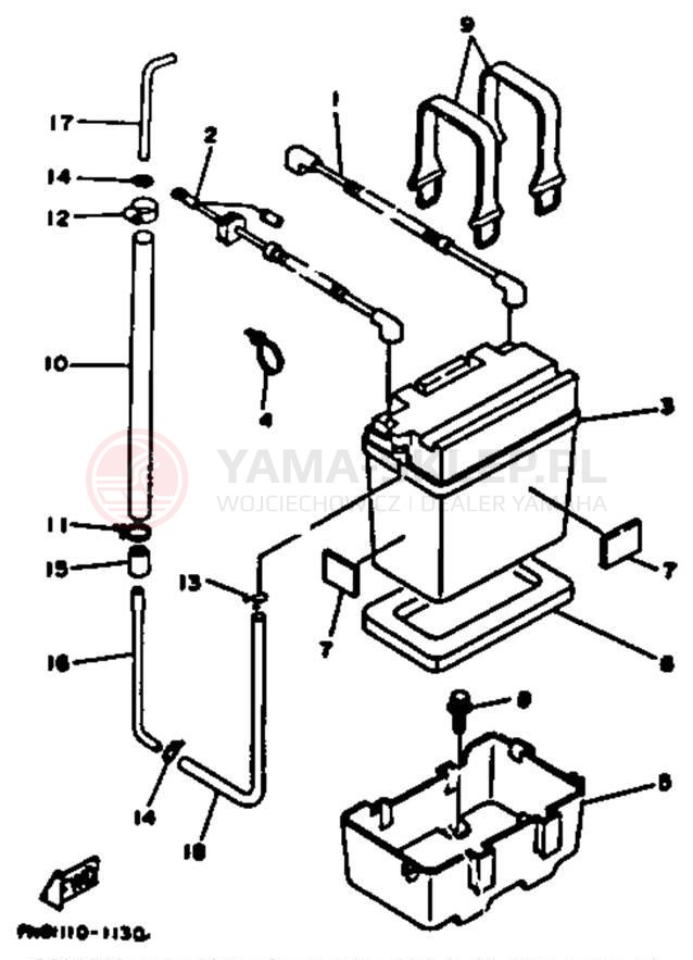 Schemat "układ elektryczny" do Yamaha WRB650R_61