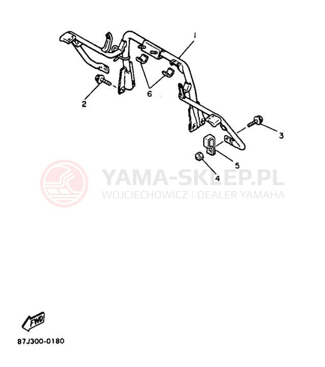 Schemat "STEERING GATE" do Yamaha PHAZER MOUNTAIN LITE PZ480STB