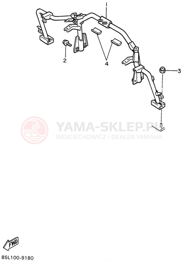 Schemat "STEERING GATE" do Yamaha OVATION LE CS340EW