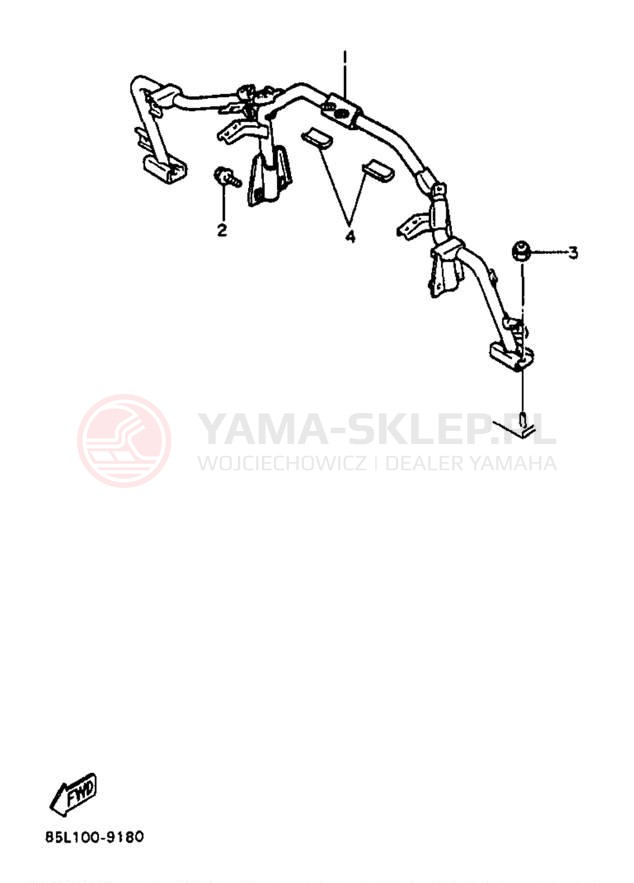 Schemat "STEERING GATE" do Yamaha OVATION LE CS340EB