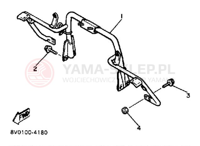 Schemat "STEERING GATE" do Yamaha PHAZER PZ480H