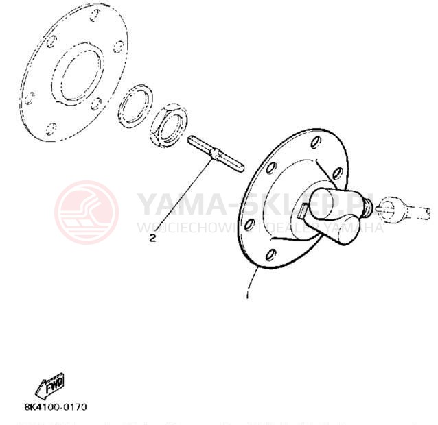 Schemat "licznik" do Yamaha SRV SR540G
