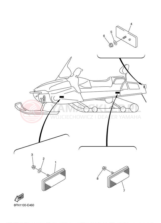Schemat "układ elektryczny" do Yamaha VK PROFESSIONAL VK10L
