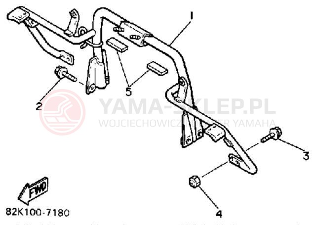 Schemat "STEERING GATE" do Yamaha PHAZER PZ480N