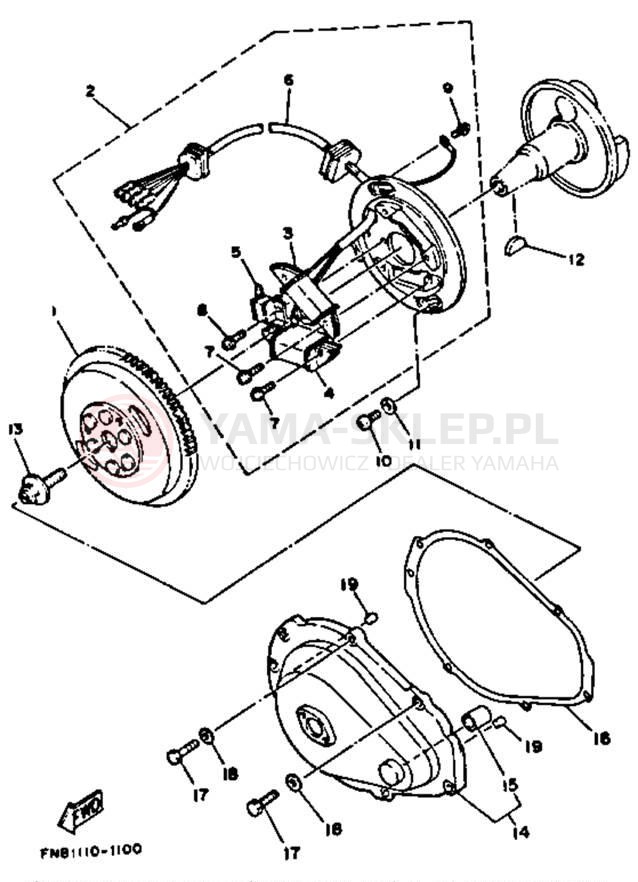 Schemat "prądnica" do Yamaha WRB650Q_62