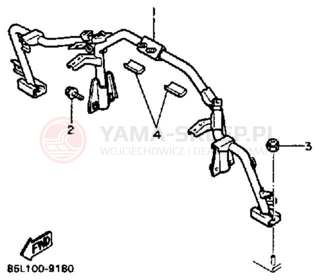 Schemat "STEERING GATE" do Yamaha OVATION CS340N