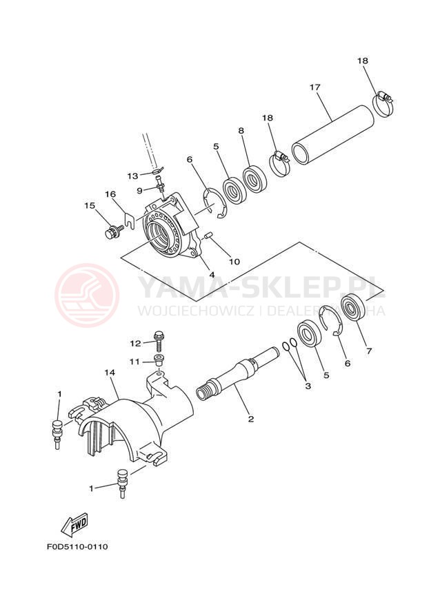 Schemat "JET UNIT" do Yamaha XL1200 LTD XA1200Y