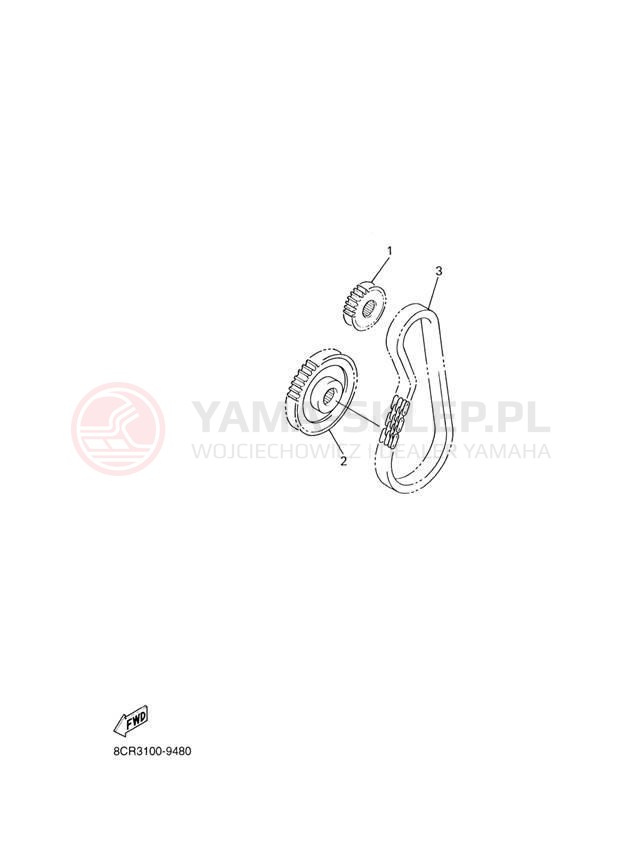 Schemat "DRIVE SETTING" do Yamaha VENTURE 600 VT60J
