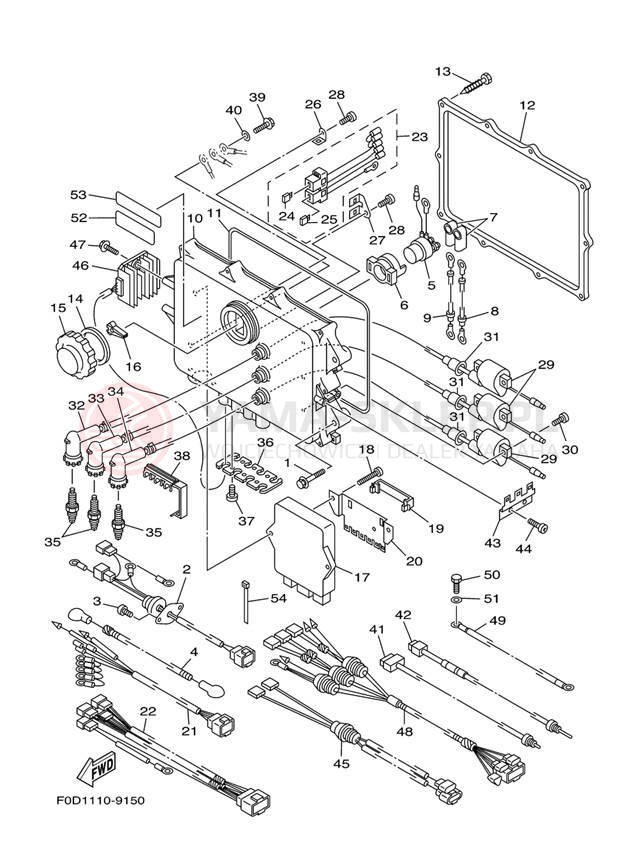Schemat "układ elektryczny" do Yamaha XL1200 LTD XA1200Y