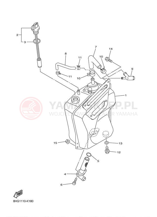 Schemat "Miska olejowa" do Yamaha APEX XTX RX10PXTAL/RX10PXTAR