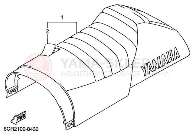 Schemat "BODY RIG" do Yamaha VENTURE 500 XL VT500XLC