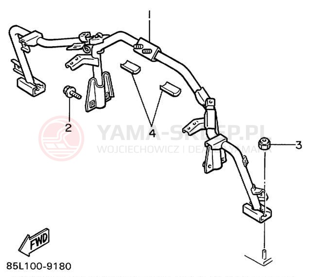 Schemat "STEERING GATE" do Yamaha OVATION LE CS340EC