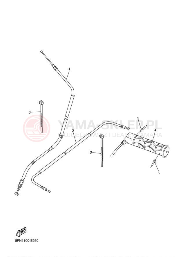 Schemat "Układ chlodzenia" do Yamaha VK PROFESSIONAL VK10W