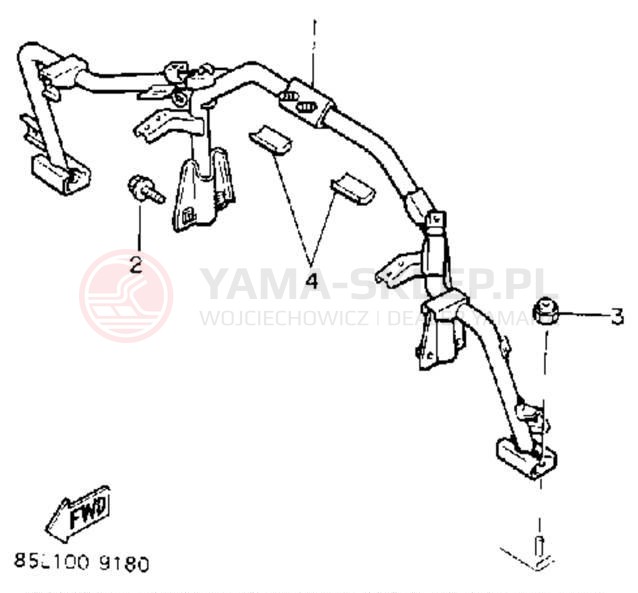 Schemat "STEERING GATE" do Yamaha OVATION LE CS340ET