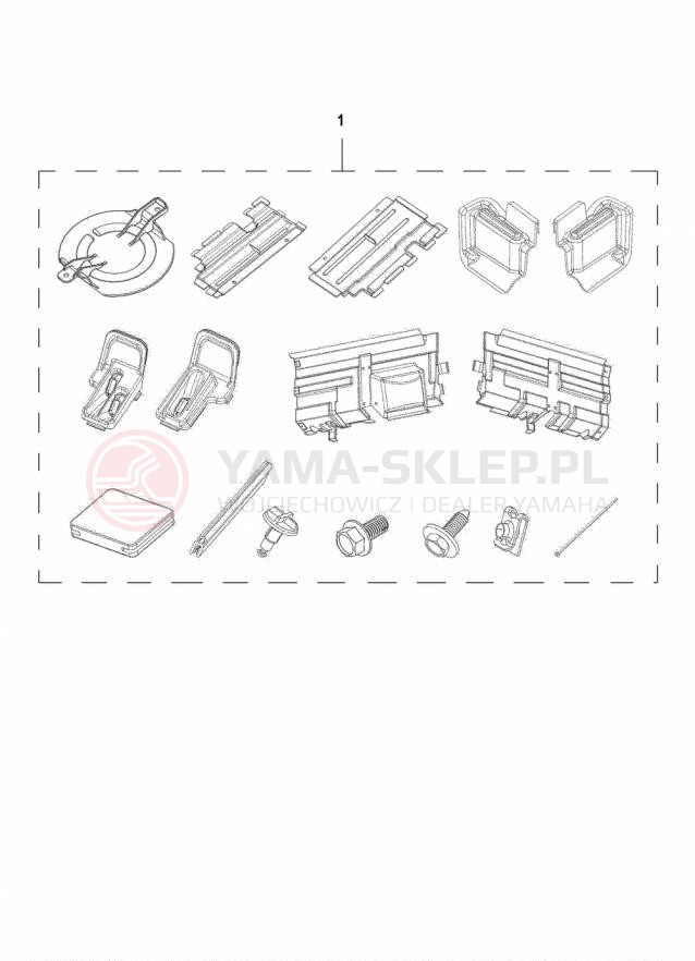 Schemat "częsci" do Yamaha VIKING EPS YXM700PFG/YXM700PFR