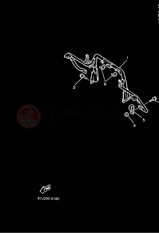 Schemat "STEERING GATE" do Yamaha PHAZER II PZ480R