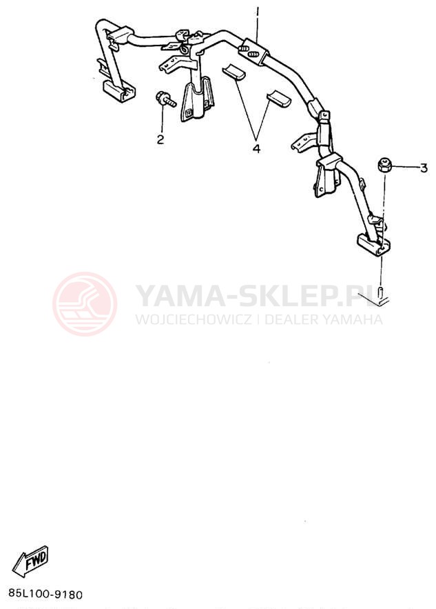 Schemat "STEERING GATE" do Yamaha OVATION LE CS340EV