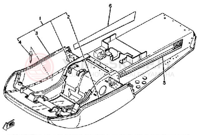 Schemat "rama" do Yamaha ET250D