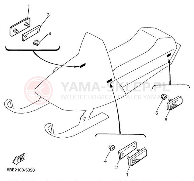 Schemat "układ elektryczny" do Yamaha OVATION LE CS340EC